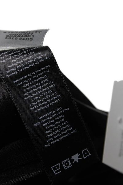 KORAL ACTIVEWEAR Women Ankle Cropped Black Leggings Size S