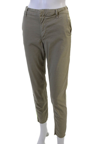 Sundry Women Cropped Ankle Chino Pants Beige Size 26