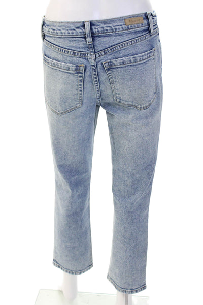 BLANKNYC Women Boyfriend Cropped Light Blue Jeans Size 27