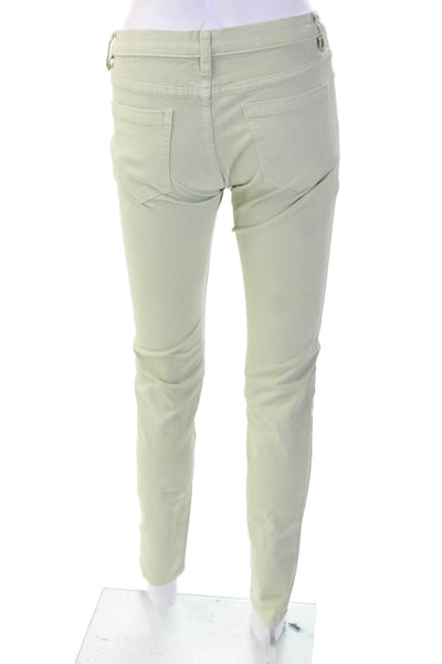 BLANKNYC Womens Green Low Rise Jeggings Size 28