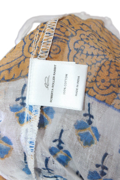 Roberta Roller Rabbit Girls Cotton Fringe Detail Long Sleeve Dress White Size 10
