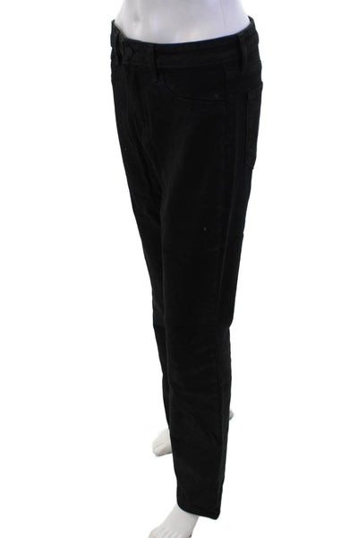 L'Agence Unisex Black High Rise Pants Button Fly Size 29