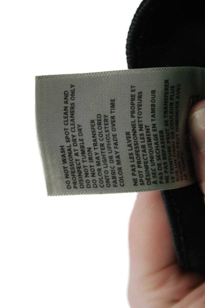L'Agence Unisex Black High Rise Pants Button Fly Size 29
