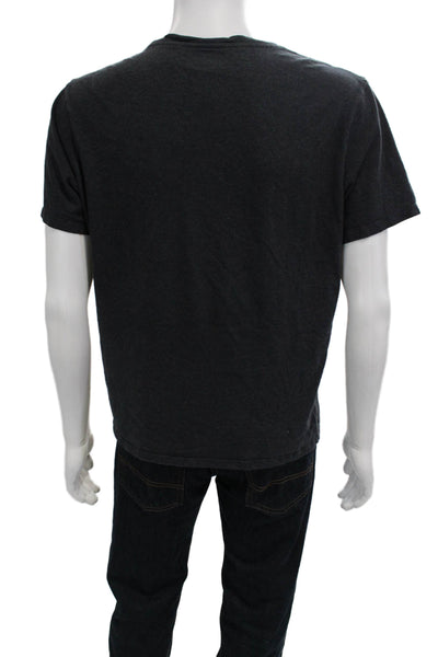 Everlane Mens Dark Gray Organic Cotton Crewneck Tee Size M