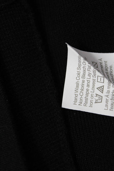 J Crew Womens Collar Three Button Long Sleeve Blazer Jacket Black Size S