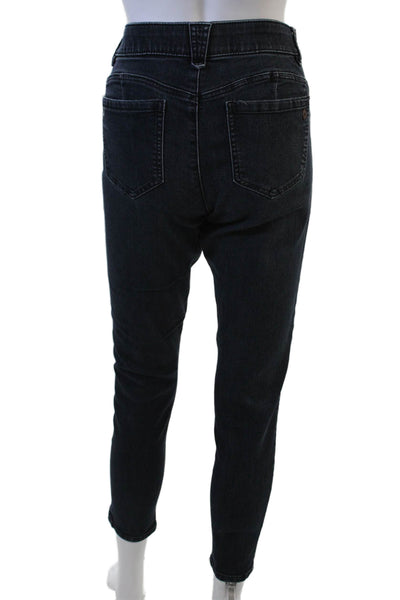 Democracy Women Ankle Skinny Jeans Dark Blue High Rise Size 10