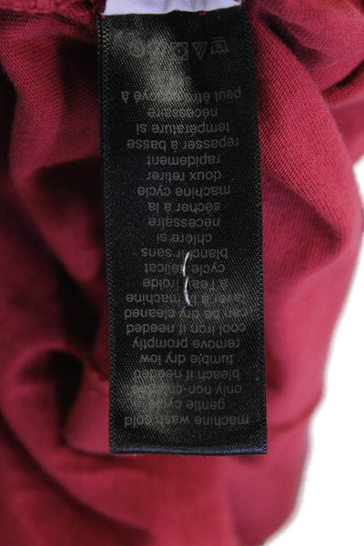 John Varvatos Star USA Mens Polo Shirt Red Size XL