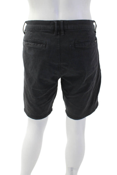 Joes Mens Cotton Bermuda Shorts Black Size 36