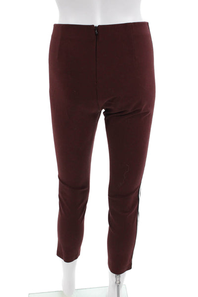 Rag & Bone Women Cropped Ankle Striped Brown Pants Viscose Blend Size 6