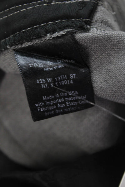 Rag & Bone Unisex Ankle Dress Pants Gray Size 2