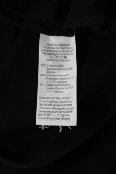 J Crew Mens Cotton Collared Button-Up Polo Shirt Black Size L