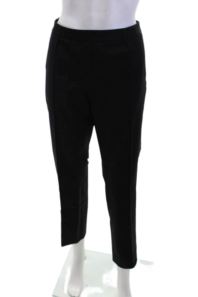 Etcetera Womens Black Ankle Cropped Dress Pants Size 8