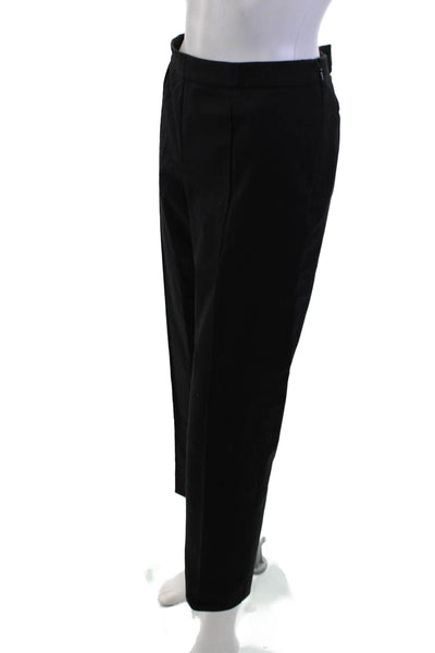 Etcetera Womens Black Ankle Cropped Dress Pants Size 8