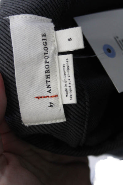 Anthropologie Women Jogger Cargo Pants Dark Gray Army Size S