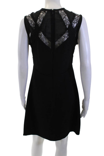 Sandro Women Sheath Mini Dress Black Size 38