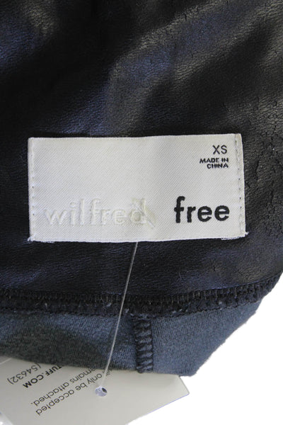 Wilfred Free Womens Ankle Jeggings Black 100% Polyurethane Size XS