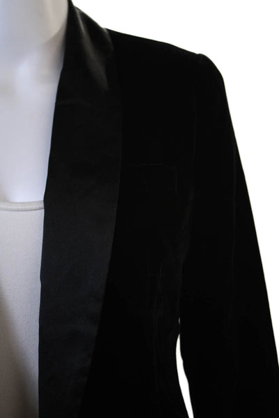 Joie Women Tuxedo Blazer Black Long Sleeve Size 2
