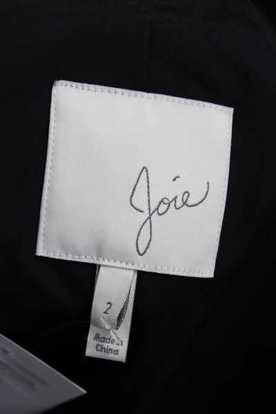 Joie Women Tuxedo Blazer Black Long Sleeve Size 2