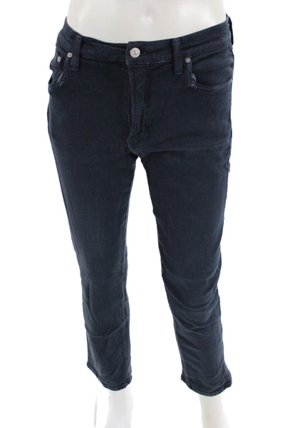 Citizens of Humanity Men Cropped Skinny Dark Blue Jeans Size 33