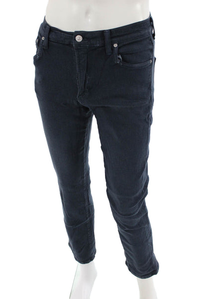 Citizens of Humanity Men Cropped Skinny Dark Blue Jeans Size 33