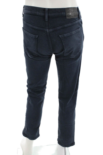 Citizens of Humanity Men Cropped Skinny Dark Blue Jeans Size 33