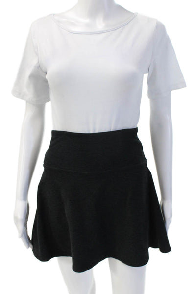 Beyond Yoga Womens Black A-Line Skort Mini Size S