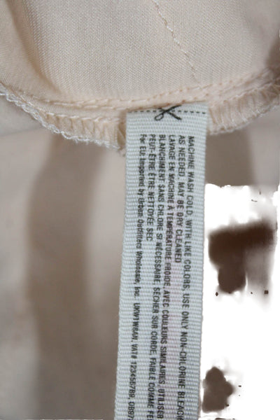 Intimately Free People Womens V-Neck Beige Camisole Polyester Size M