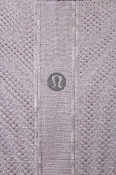 Lululemon Womens Basic Jersey T-Shirt Pink Short Sleeve Size S