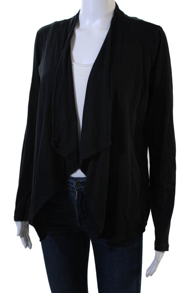 J Crew Womens Black Cotton Long Sleeve Jacket Size S