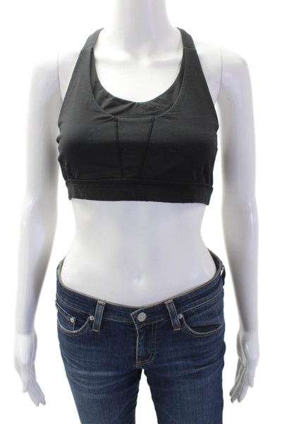 Lululemon Women's Scoop Neck Racerback Athletic Sportbra Black Size 6