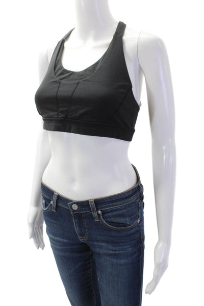 Lululemon Women's Scoop Neck Racerback Athletic Sportbra Black Size 6