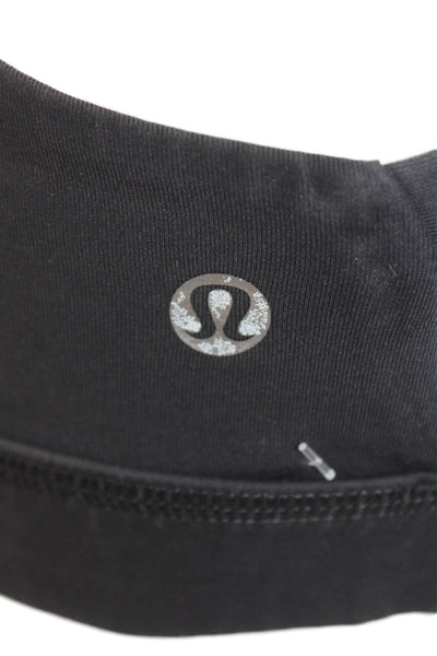 Lululemon Women's Scoop Neck Racerback Athletic Sportbra Black Size 6