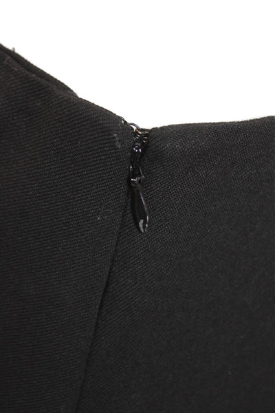 Zara Unisex Classic Black Viscose Shorts Size S