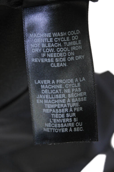 Velvet by Graham & Spencer Women Jegging Pants Black Biker Zip Size S