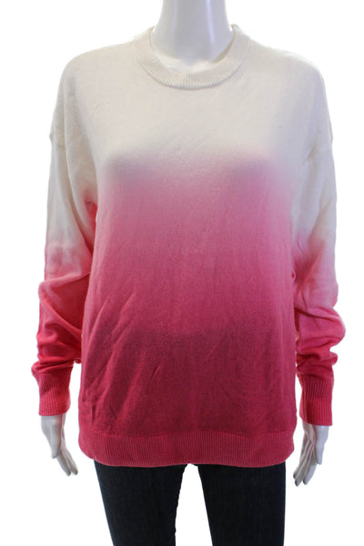 Michael Michael Kors Women Cashmere Pullover Sweater Crew Neck White Size XS