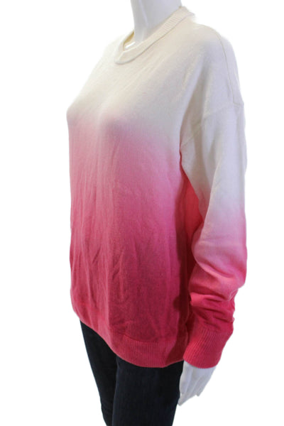 Michael Michael Kors Women Cashmere Pullover Sweater Crew Neck White Size XS