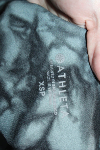Athleta Womens Ankle Leggings Black Petite Size XS