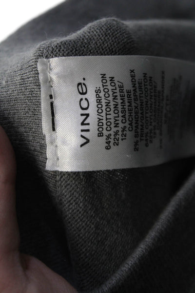 Vince Women Petite Ankle Sweatpants Gray Size XS