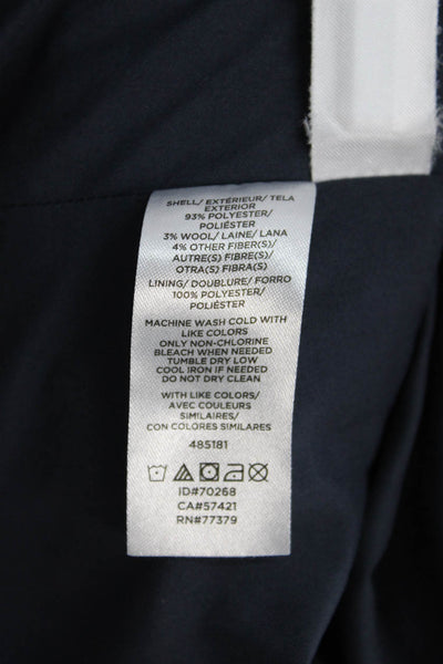 Ann Taylor Women Dark Blue Petite Blazer Size 0