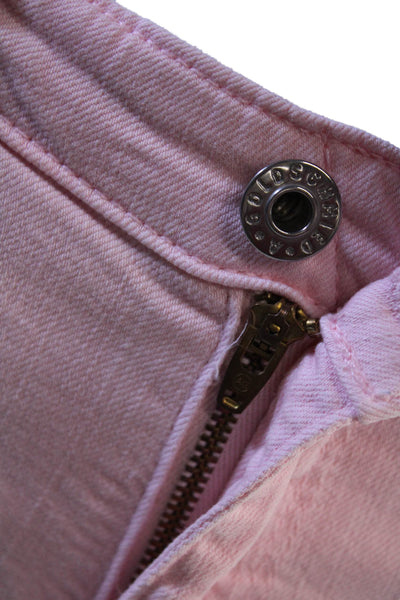 AG Adriano Goldschmied Women Pink Low Rise Skinny Jeans Size 26