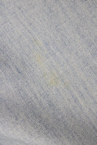 Rag & Bone Jean Women Basic Sleeveless Button-Up Light Blue Cotton Size M
