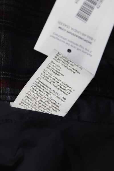 More Down Eight Unisex Military Jacket Dark Blue Button Size 46