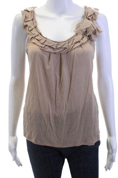 Rene Lezard Womens Sleeveless Top Size 34