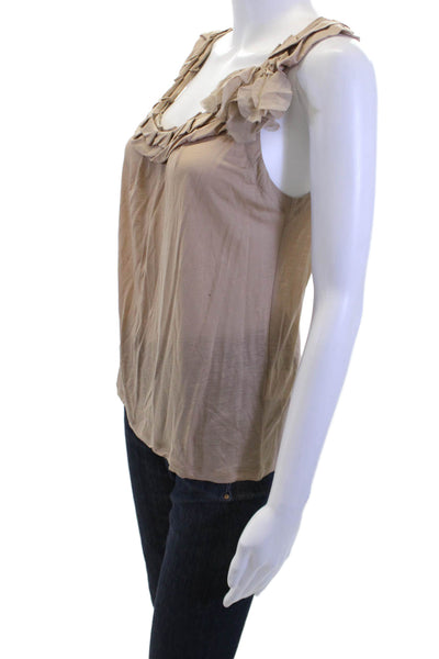 Rene Lezard Womens Sleeveless Top Size 34