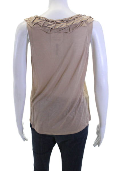 Rene Lezard Womens Sleeveless Top Size 34