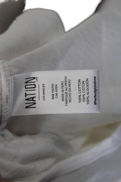 Nation LTD Womens Short Sleeve Top Size M
