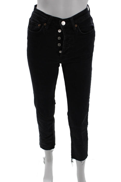 Re/Done Womens High Rise Jeans Size 24