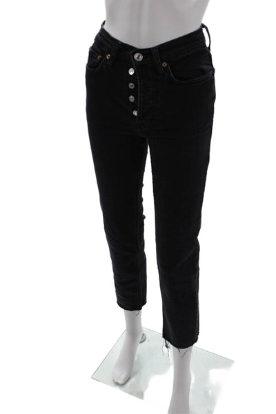 Re/Done Womens High Rise Jeans Size 24