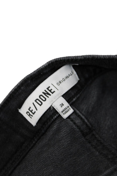 Re/Done Womens High Rise Jeans Size 24