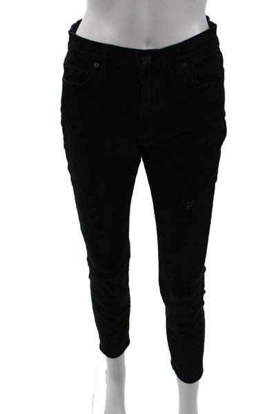 7 For All Mankind, Womens Mid Rise Jeans 27in Inseam Size 28